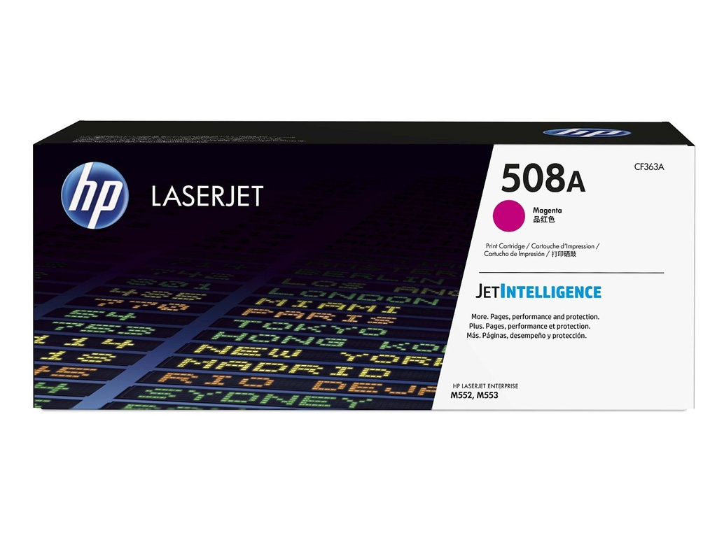 טונר אדום מקורי HP 508A CF363A