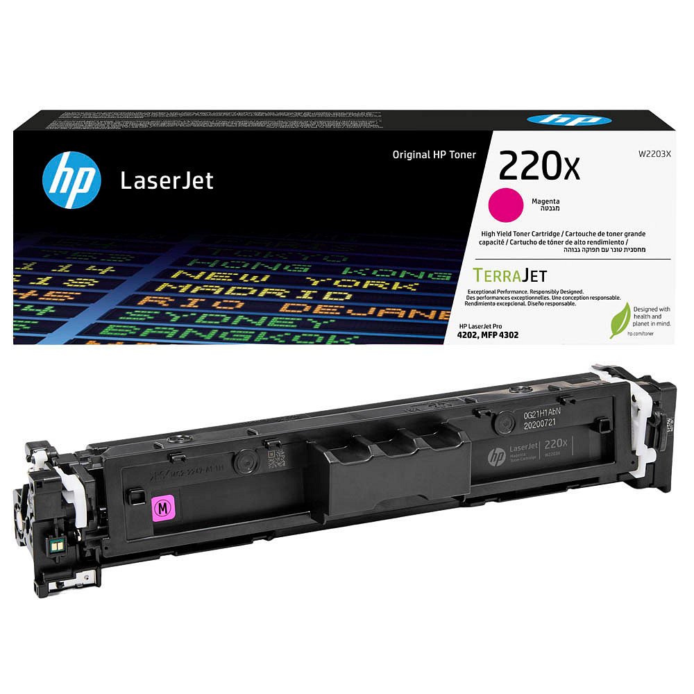 טונר אדום מקורי HP W2203XM 220X (5,500 דפים)