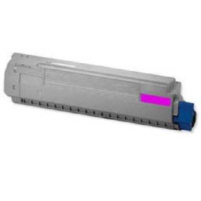 טונר אדום תואם OKI C824 (5,000 דפים)