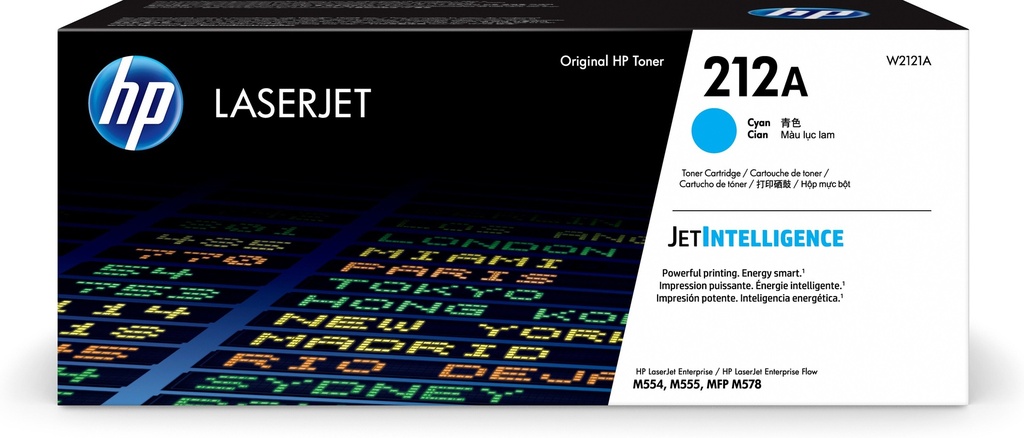 טונר כחול מקורי HP W2121AC (4,500 דפים)