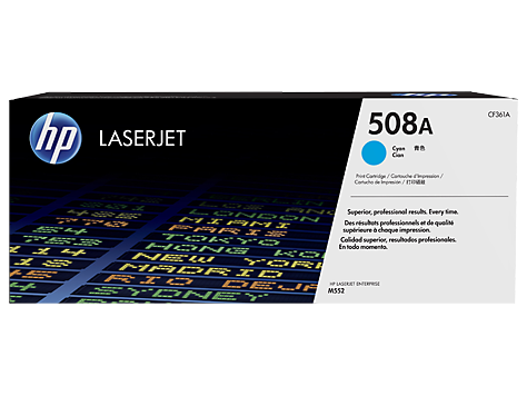 טונר כחול מקורי HP 508A CF361A