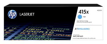 טונר כחול מקורי HP W2031XC 415X (6,000 דפים)