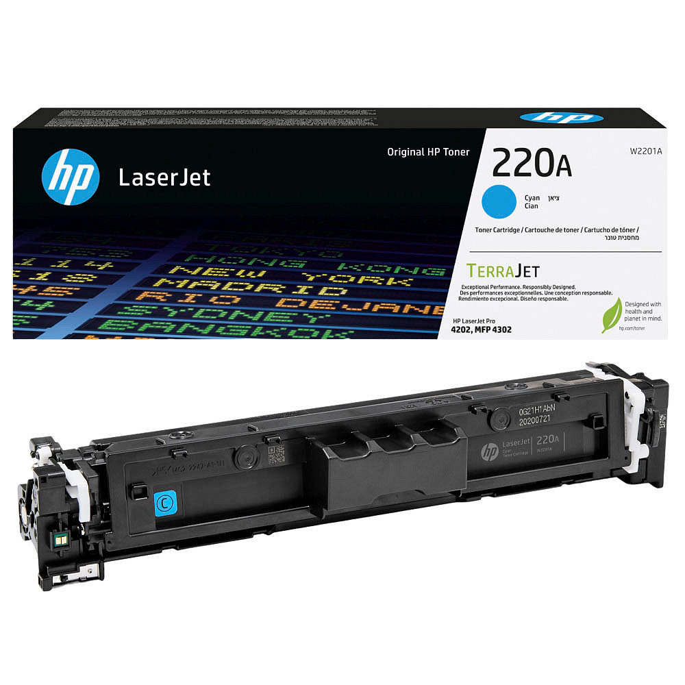טונר כחול מקורי HP W2201A 220A 1.8K