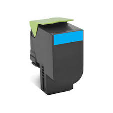 טונר כחול מקורי Lexmark 70C8HCE