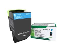 טונר כחול מקורי Lexmark 71B50C0
