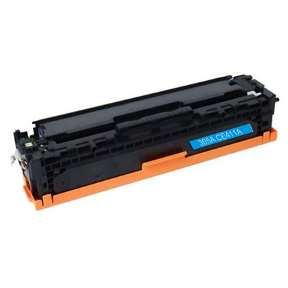 טונר כחול תואם 718/HP CF381AC/CC531C/CE411AC (2,600 דפים)