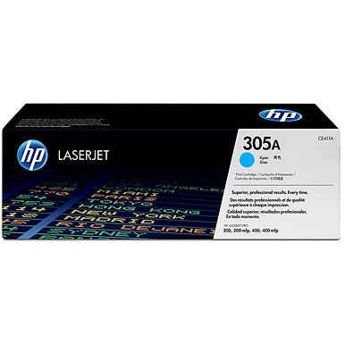 טונר לייזר כחול מקורי HP 305A CE411A