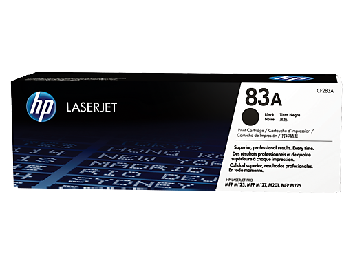טונר לייזר מקורי HP CF283A 83A (1,500 דפים)