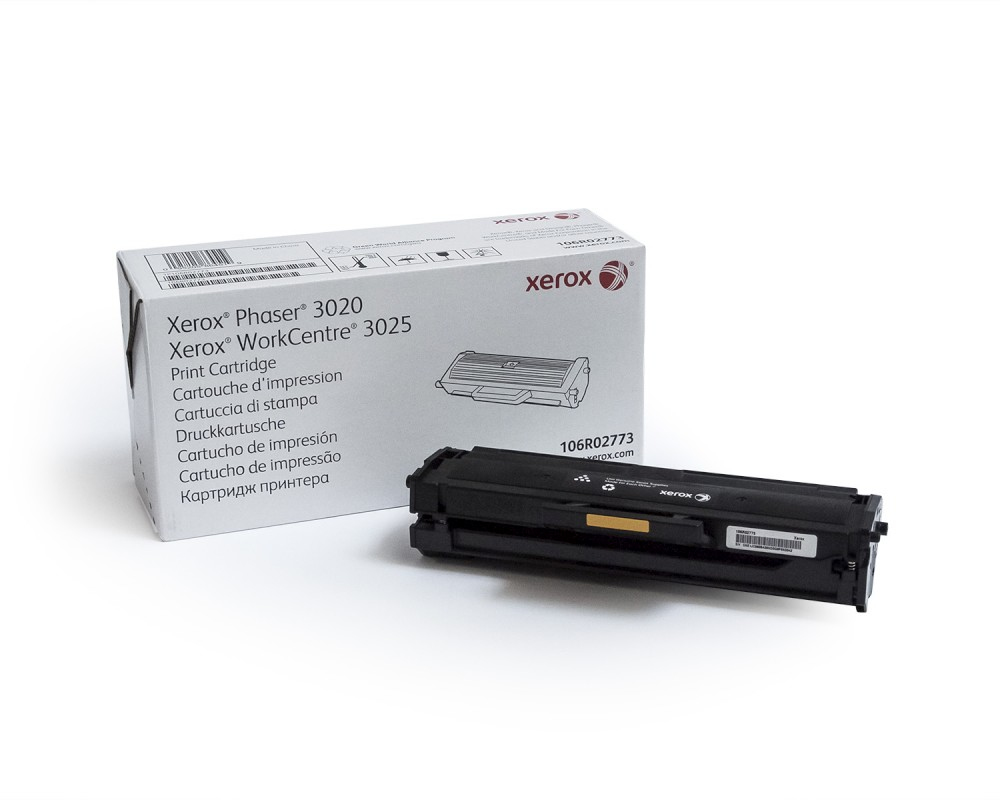 טונר שחור מקורי Xerox 106R02773 (1,500 דפים)