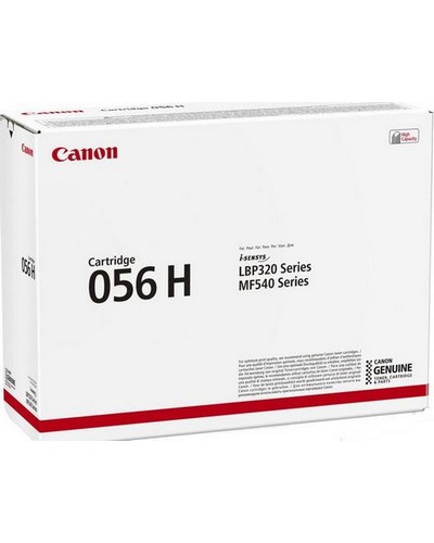 טונר לייזר שחור מקורי CANON 056H (20,000 דפים)