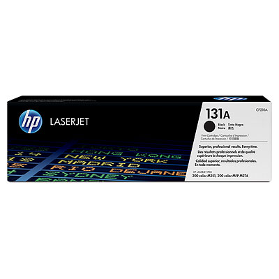 טונר לייזר שחור מקורי HP 131A - CF210ABK (1,600 דפים) 
