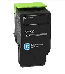 טונר כחול מקורי Lexmark C245XCO (3,500 דפים)