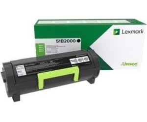טונר מקורי Lexmark 51B5000 (2,500 דפים)