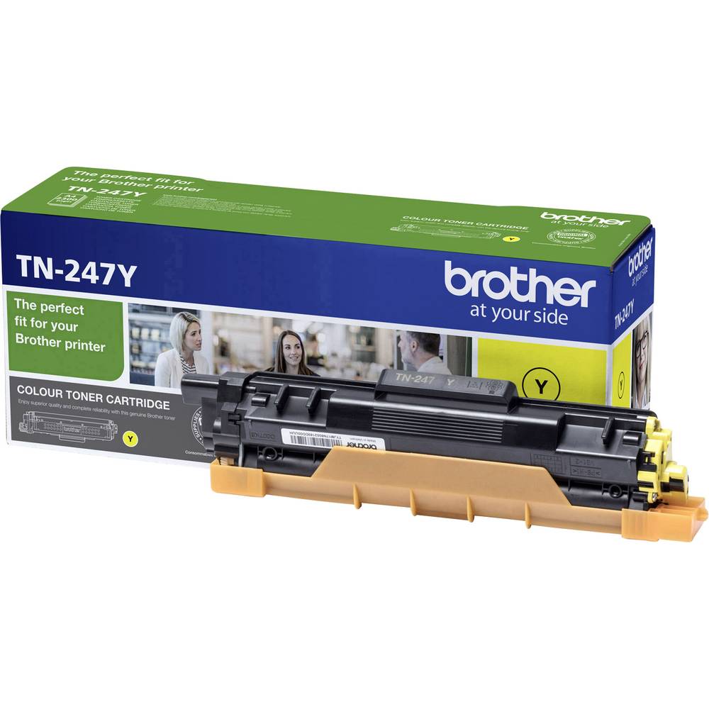 טונר צהוב מקורי Brother TN-247Y (2,300 דפים)