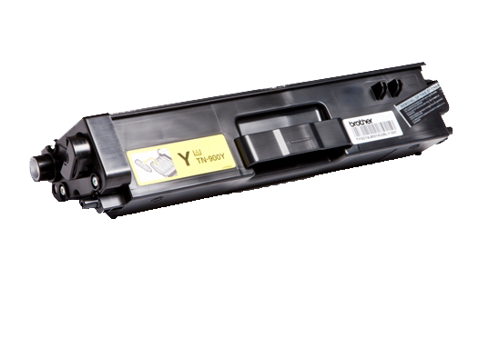טונר צהוב מקורי Brother TN900Y  (6,000 דפים)