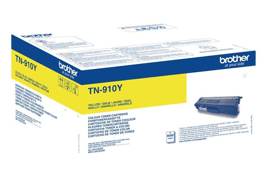טונר צהוב מקורי Brother TN-910Y