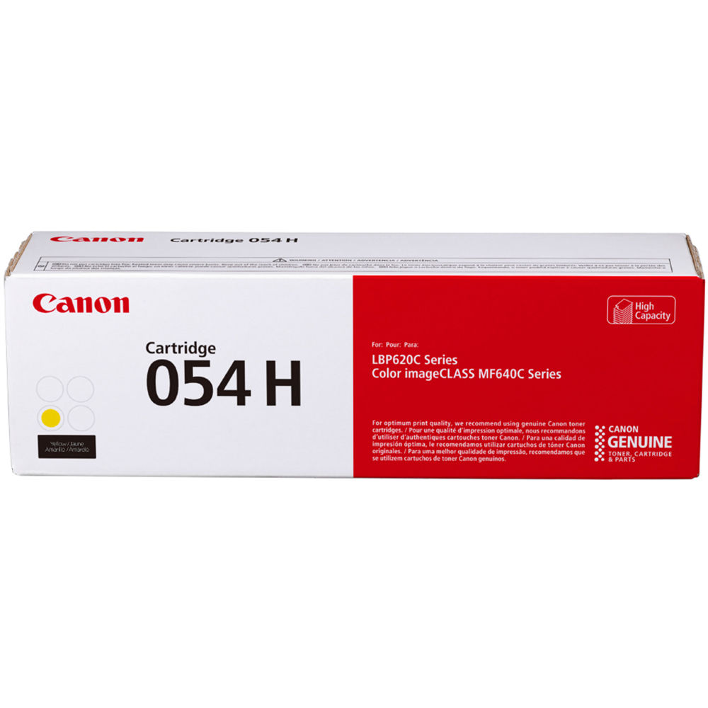 טונר צהוב מקורי Canon CRG054HY (2,300 דפים)