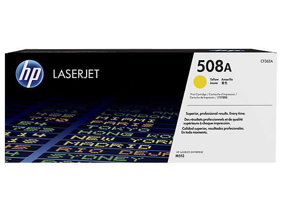 טונר צהוב מקורי HP 508A CF362A