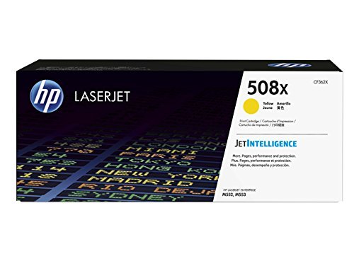 טונר צהוב מקורי HP 508X CF362X