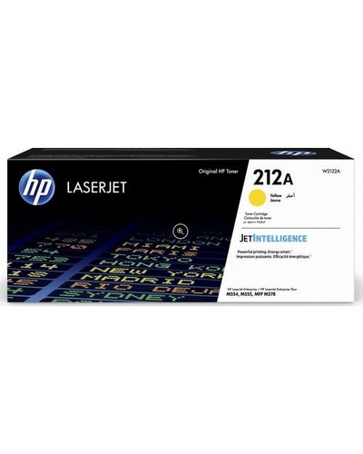 טונר צהוב מקורי HP W2122AY (4,500 דפים)