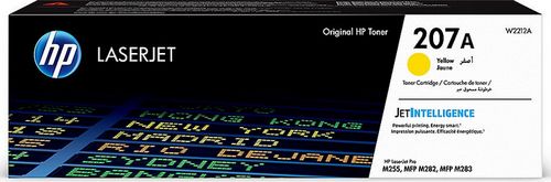טונר צהוב מקורי HP W2212AY 207A (1,250 דפים)