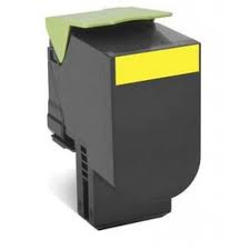 טונר צהוב מקורי Lexmark 70C8HYE