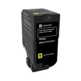 טונר צהוב מקורי Lexmark 84C5HYE (16,000 דפים)