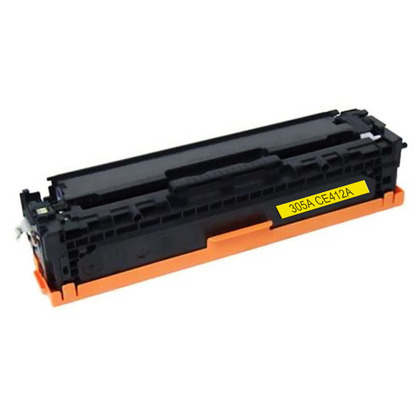 טונר צהוב תואם 718/HP CF382AY/CC532Y/CE412AY (2,600 דפים)