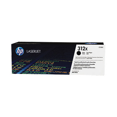 טונר שחור גדול מקורי HP 312X CF380XBK (4,400 דפים)