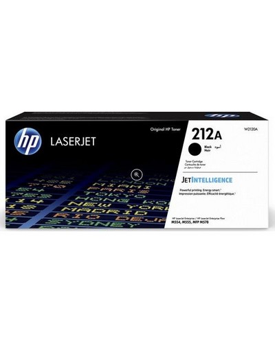 טונר שחור מקורי HP W2120ABK (5,500 דפים)