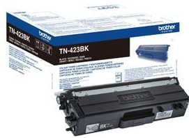 טונר שחור מקורי Brother TN-423BK (6,500 דפים)