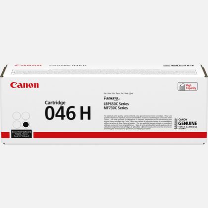 טונר שחור מקורי Canon CRG046HBK (6,300 דפים)
