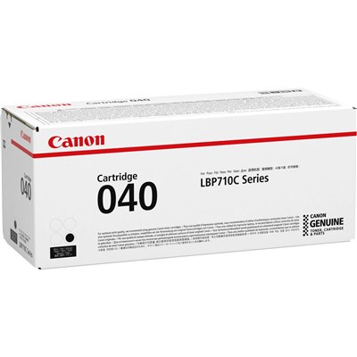 טונר שחור מקורי Canon CRG040BK (6,300 דפים)