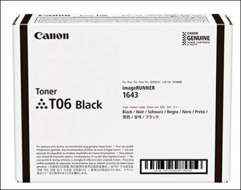 טונר שחור מקורי CANON T06 (20,500 דפים)