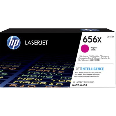טונר שחור מקורי HP 656X CF460X (27,000 דפים)
