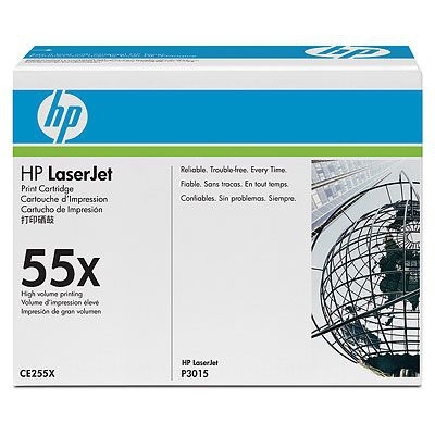 טונר שחור מקורי HP CE255X (12,500 דפים)
