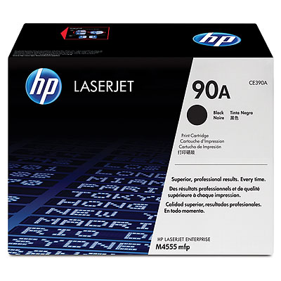 טונר לייזר שחור מקורי HP 90A CE390A