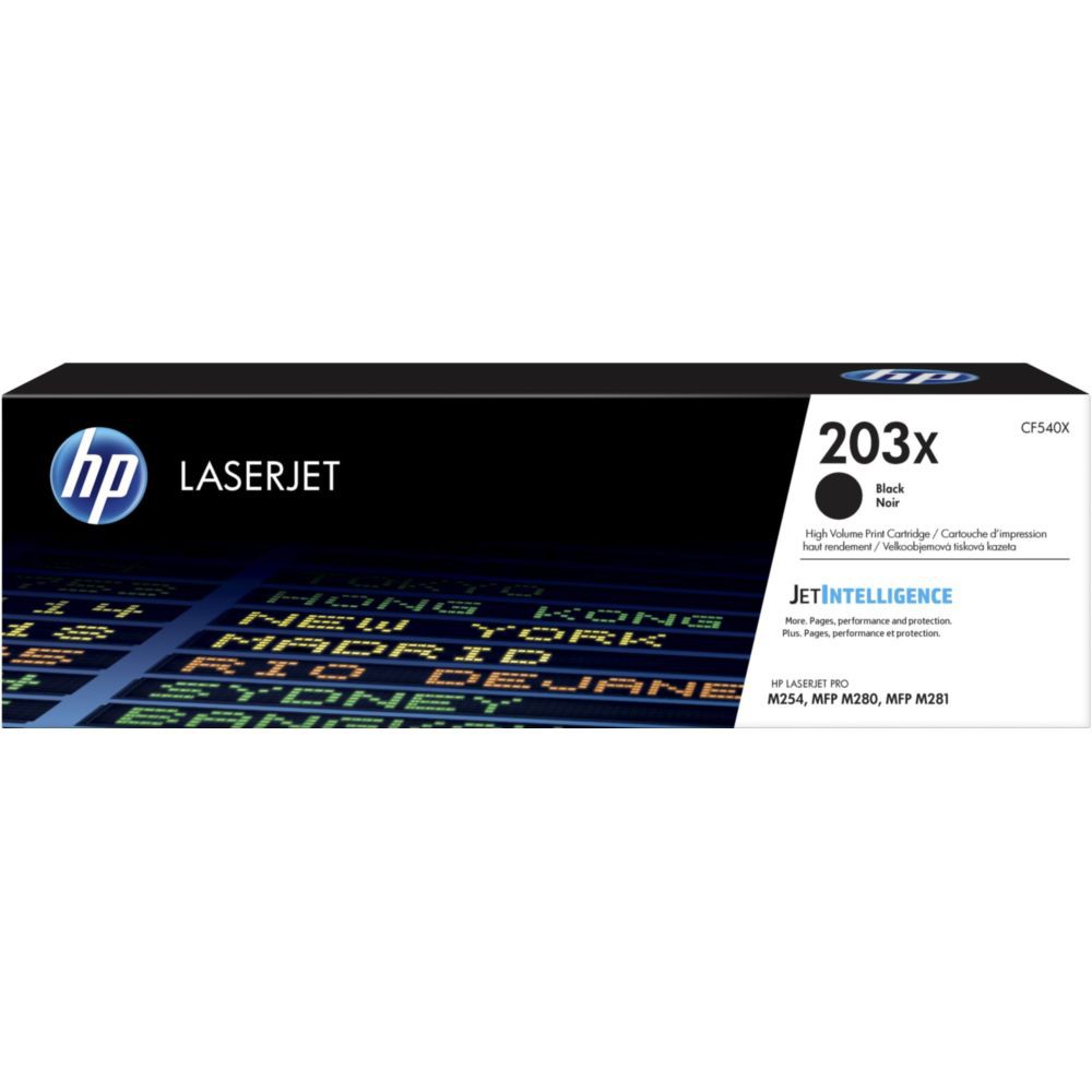 טונר שחור מקורי HP CF540X 203X