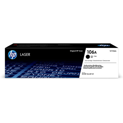 טונר שחור מקורי HP W1106A 106A