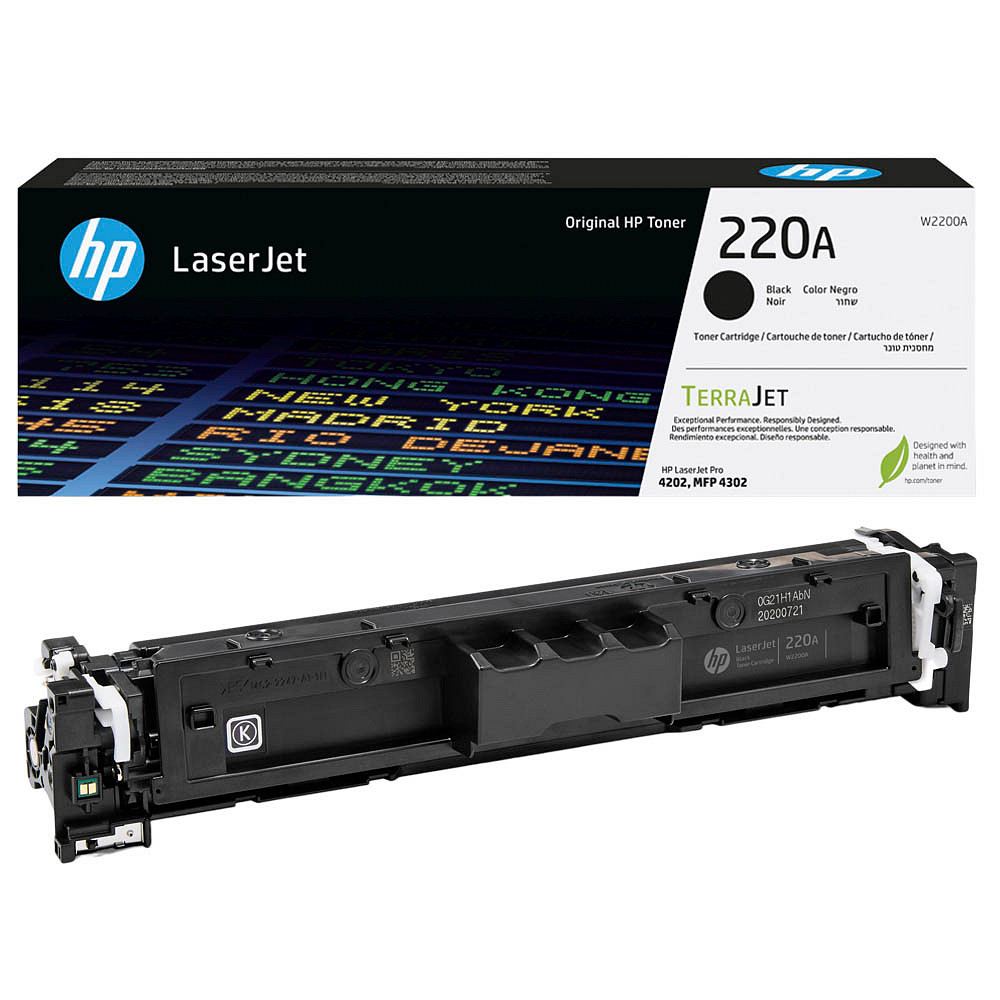 טונר שחור מקורי HP W2200ABK 220A (2,000 דפים)