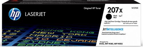 טונר שחור מקורי HP W2210XBK 207X (3,150 דפים)