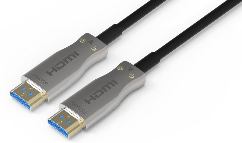 כבל AOC HDMI 2.1 מבוסס סיב אופטי באורך 25 מטר תומך 8K@60Hz / 4K@144Hz