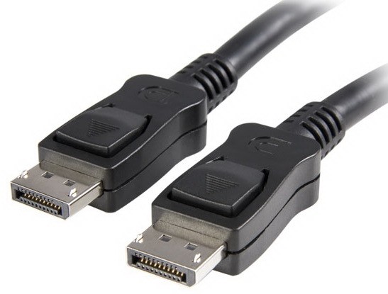 כבל DISPLAYPORT 1.4 זכר-זכר באורך 1.8 מטר, תומך 8K@60hz