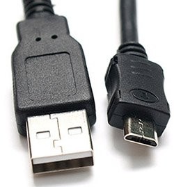 כבל USB2.0 - מיקרו USB B אורך 1.8 מטר