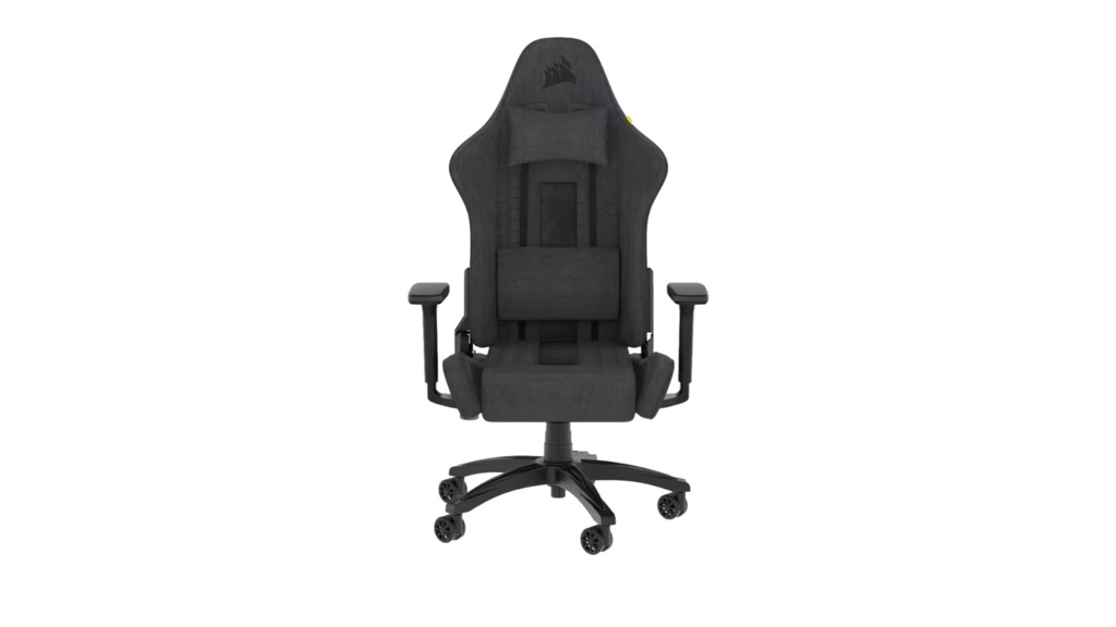 כיסא גיימינג בד CORSAIR TC100 Fabric - צבע אפור/שחור