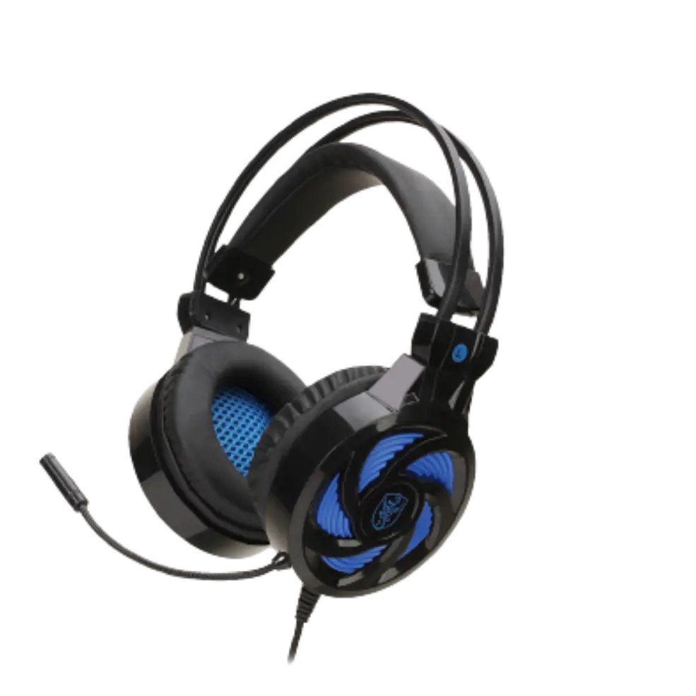 אוזניות סטריאו +מיקרופון R855 - חיבור USB