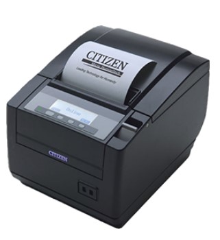 מדפסת קופה ומדבקות CITIZEN CT - S801/L  חיבור רשת!