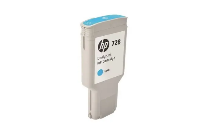 מילוי ציאן T-730 F9K17A  300ml HP 728