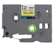סרט הדפסה תואם 12 מ"מ BROTHER TZ-631 צהוב שחור