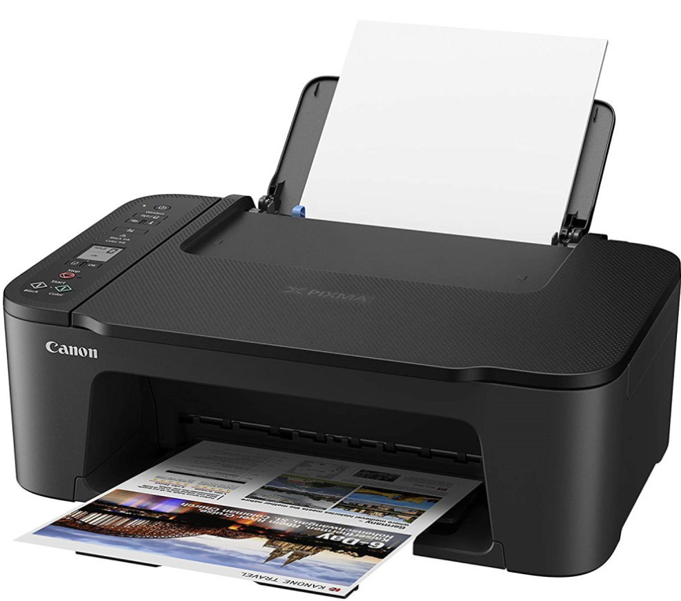 צבע שחור - מדפסת ‏הזרקת דיו Canon PIXMA TS3450 קנון